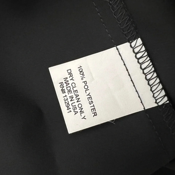 Amanda Uprichard minimalist black high low mini dress tunic 90’s chic CBK small - Picture 8 of 9